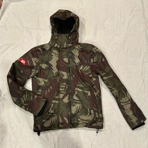 Mens Superdry Ottoman Arctic All Over Print Windbreaker Jacket